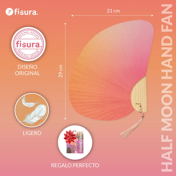 Half-moon fan “Gradient”