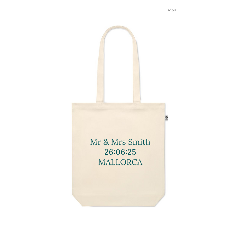 Personalised Wedding Tote Bag – Mallorca Edition