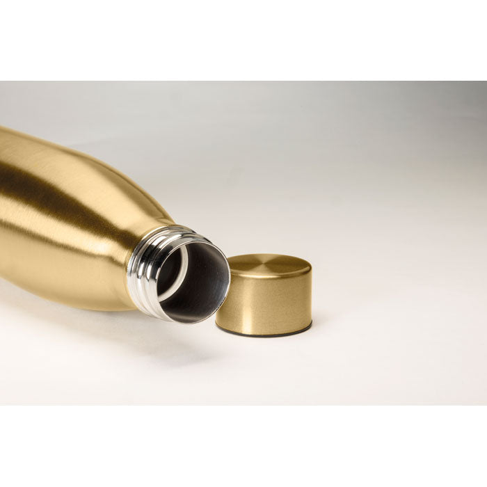 Gold Stainless Steel Water Bottle – 500ml