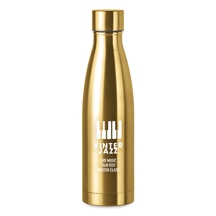 Gold Stainless Steel Water Bottle – 500ml